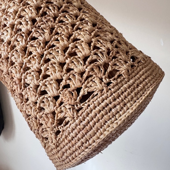 Doen Raffia Bucket Bag - Picture 4 of 4